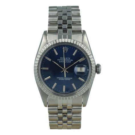 rolex datejust 16030 hodinkee|rolex 16030 blue dial.